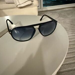 Tom Ford Black Aviator Sunglasses